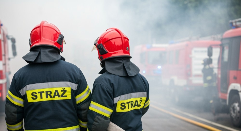 Pożar w Burkatowie: Dom jednorodzinny w ogniu, na szczęście bez ofiar