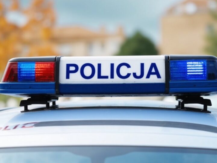 Policjanci z Słotwiny uczą przedszkolaki z Bystrzycy Dolnej zasad bezpieczeństwa na drodze