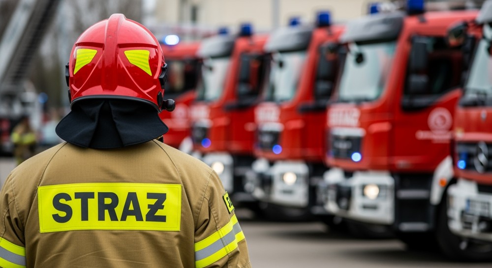 Strażacy ze Świdnicy ratują psa – nowy dom dla bohatera!