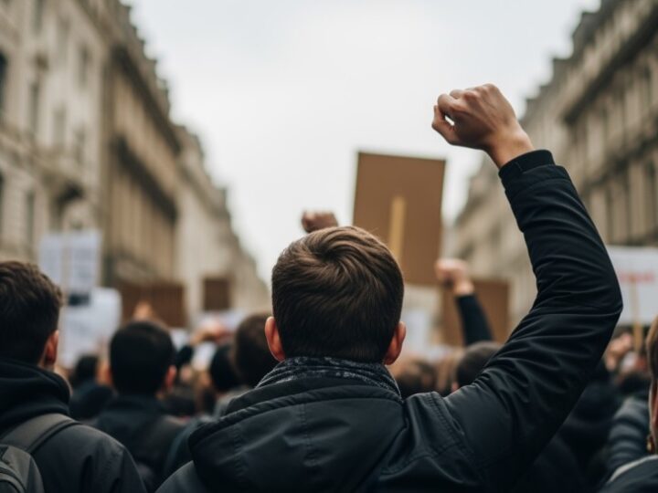 Rolnicy z Strzegomia protestują przeciwko polityce UE
