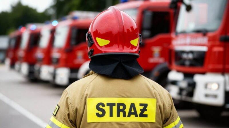 Intensywne działania OSP Świdnica: akcje ratunkowe w trudnych warunkach