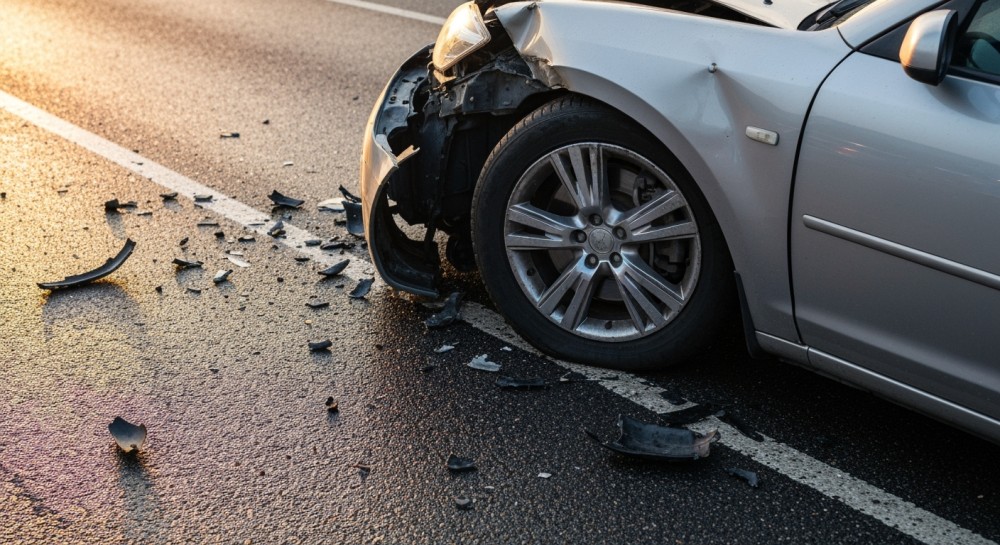 Wypadek w Zawiszowie: Trzy osoby ranne, apel o ostrożność na drogach