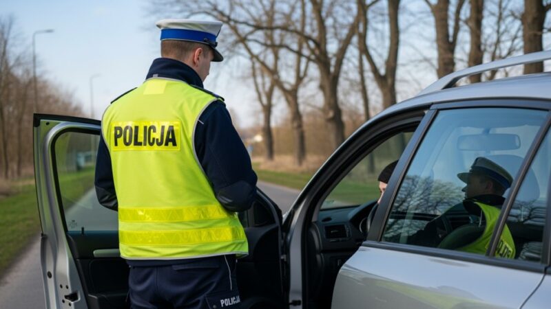 Bezpieczeństwo na drogach: Policja wzmacnia kontrole w Świdnicy i na Dolnym Śląsku