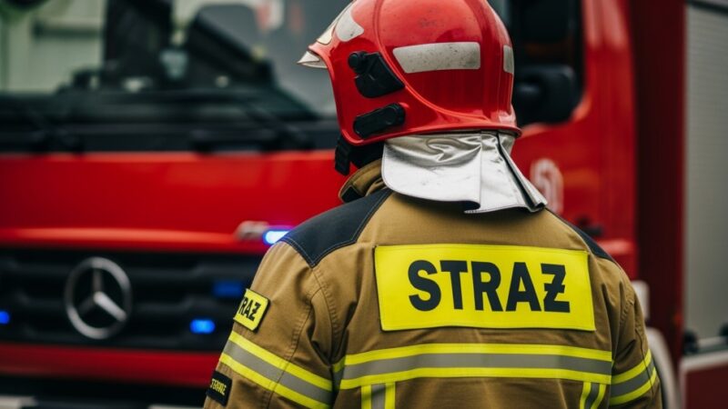 Szybka interwencja strażaków ratuje dom w Kątkach przed pożarem