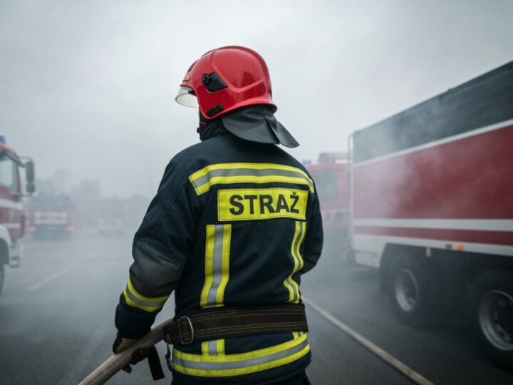 Pożar w Niegoszowie: intensywna akcja strażaków ratujących mieszkańców