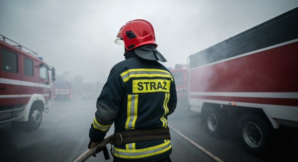 Pożar w Niegoszowie: intensywna akcja strażaków ratujących mieszkańców