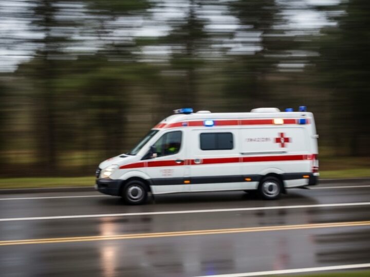 Ratownicy w Świdnicy ćwiczą ewakuację osób bariatrycznych z wysokości