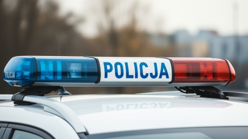 Podziękowania i życzenia dla policjantów w Marcinowicach z okazji Święta Policji