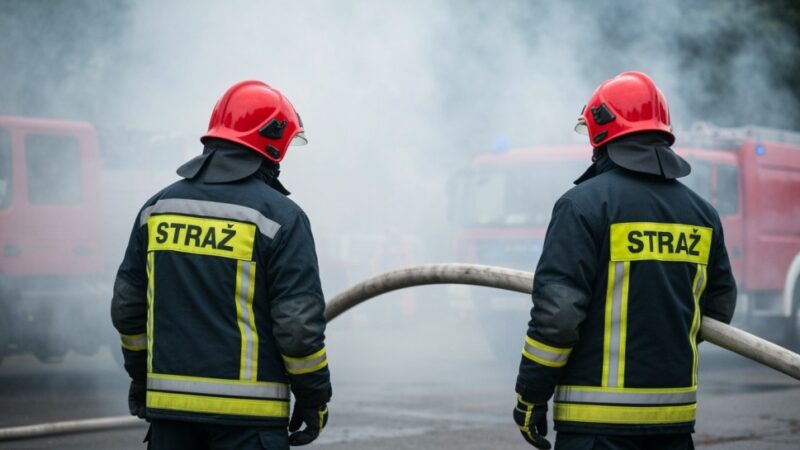 Szybka reakcja straży pożarnej w Lubawce: Ogień w lesie pod kontrolą!