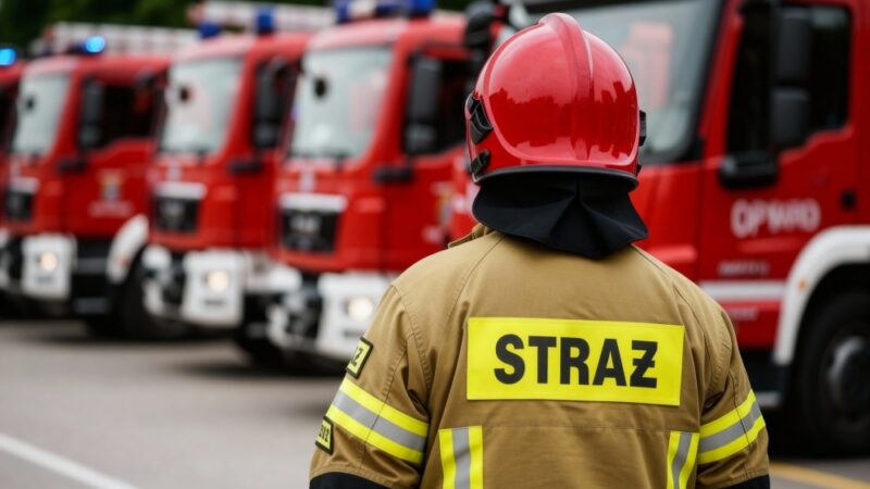Nowe umiejętności strażaków, lepsze bezpieczeństwo mieszkańców Strzegomia