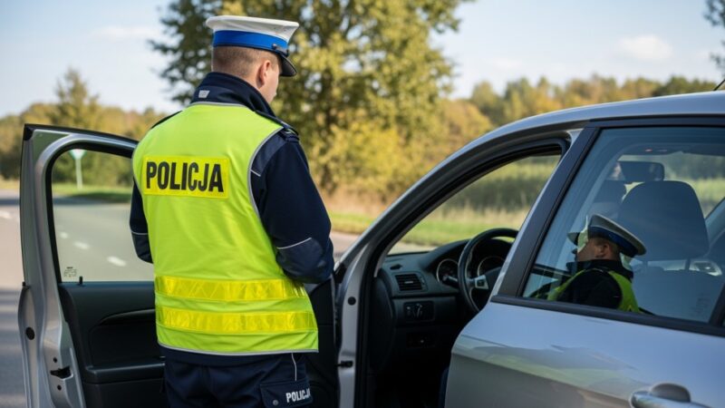 Policja w Dobromierzu: Działania na rzecz bezpieczeństwa na drogach