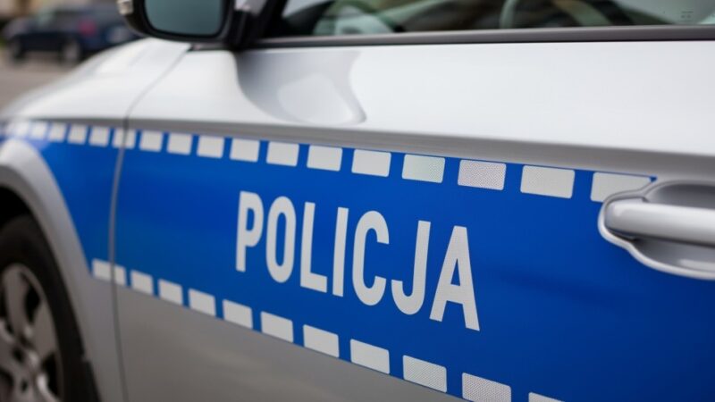Hołd dla zmarłego policjanta Natana Sieronia