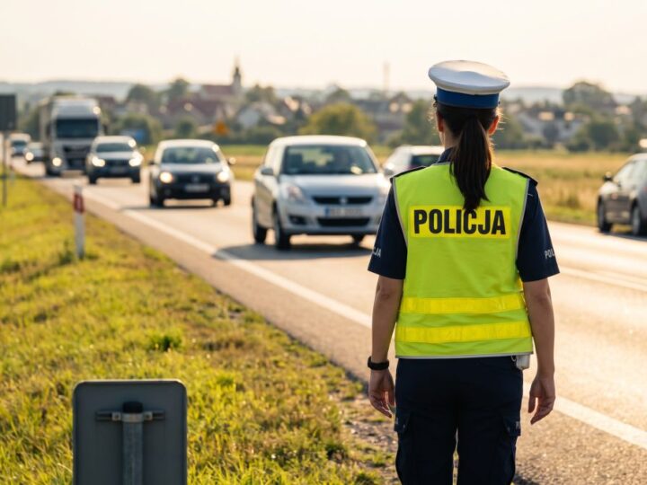 Niebezpieczna jazda: Mężczyzna bez prawa jazdy zatrzymany przez policję